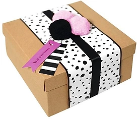 Набор для упаковки Арт и Дизайн крафт 20х20