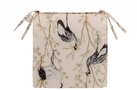 Подушка на стул Журавли