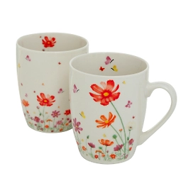Кружка фарфоровая Cosmea в ассортименте 350 мл