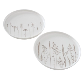 Тарелка фарфоровая Gracer в ассортименте 21 см