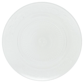 Тарелка стеклянная Relief 25 см