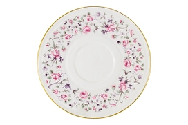 Чашка с блюдцем фарфоровая стиль 250 мл 15х7,5 см