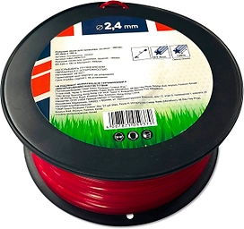 Леска для триммеров 2,4 мм x 180 м Звездочка