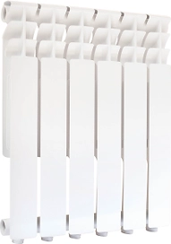 Радиатор алюминиевый Benarmo 500х78 мм 6 секций