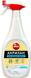 Спрей для удаления известкового налета Bagi Акрилан 0,4 л