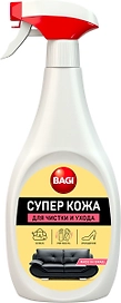 Спрей для чистки мебели Bagi Супер Кожа 0,4 л