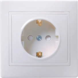 Розетка IEK КВАРТА РСш10-3-КБ белый