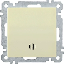 Выключатель IEK BOLERO ВС10-1-1-Б 1 клавиша с индикатором кремовый