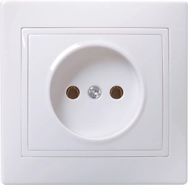 Розетка IEK КВАРТА РС10-2-КБ белый