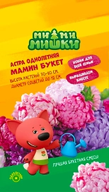 Семена Астры Мамин букет МММ 0,2 г