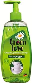 Средство для мытья посуды GREEN LOVE ЭКО Бамбук 0,5 л