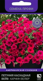 Семена Петунии Вейв кар мин велюр 5 шт