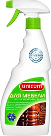 Средство для полировки мебели Unicum 3в1 0,50 л