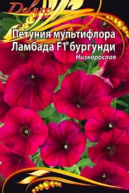 Семена петуния ламбада бургунди 10 шт