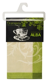 Скатерть Protec Textil Alba анет зеленая 140х180 см