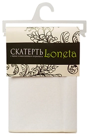 Скатерть Mori Loneta ареццо белая 140х180 см