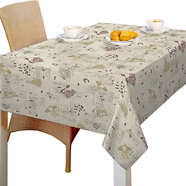 Клеенка Protec Textil Alba русиано бежевая 140 см