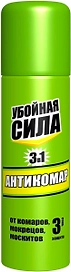 Аэрозоль от комаров Убойная сила Антикомар 150 мл