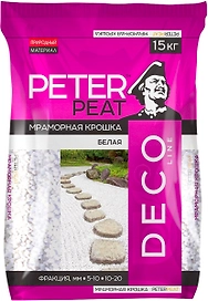 Мраморная крошка Peter Peat Deco 5-10 мм 15 кг