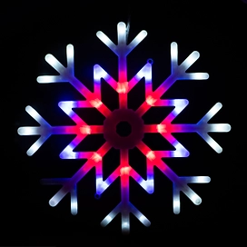 Световая фигура снежинка SH Lights RGB 39 см