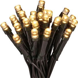 Гирлянда нить 400 LED теплый белый 29,9 м