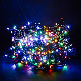 Гирлянда нить 400 LED многоцветная 29,9 м