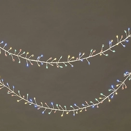 Гирлянда кластер 240 LED мультиколор 2,4 м