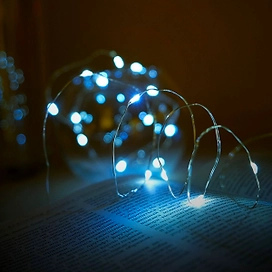 Гирлянда нить SH LIGHTS 100 LED белый 10 м