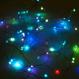 Гирлянда нить SH LIGHTS 120 LED RGB 12 м