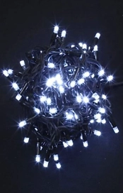 Гирлянда светодиодная новогодняя белая 10 м