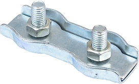 Зажим для троса Стройбат сталь М8 0,1 кг