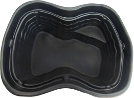 Пруд садовый 125х157х54 см 500 л пластиковый