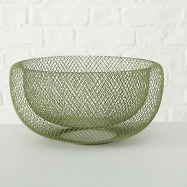 Ваза декоративная Seoul оливково-зеленая 12 см