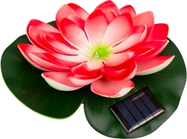 Фигура прудовая ECOTEC Лотос LED 17х6,5 см