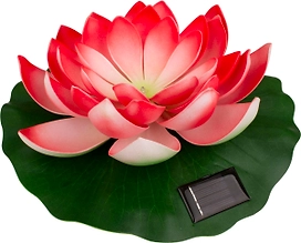 Фигура прудовая ECOTEC Лотос LED 28х10 см