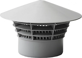 Зонт вентиляционный ВК ПП 110, NEW, серый, RTP