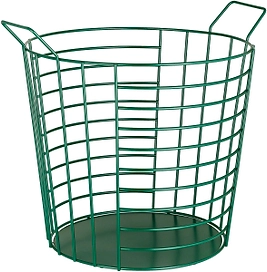 Корзина MOROSHKA Infinity металл зеленый 46,3х36,9х40,6 см 30 л