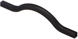 Ручка-скоба 96 (128) мм матовый черный KERRON S-2400-96(128) BL 