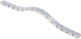 Ручка-скоба 224 мм матовый хром KERRON S-3981-224 SC