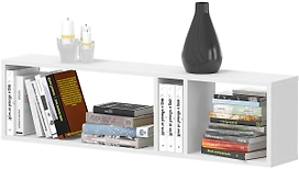 Полка прямая навесная ФЕЛИКС 108х19х28 см белый