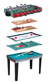 Стол для игр 6 в 1 107x61x81 см