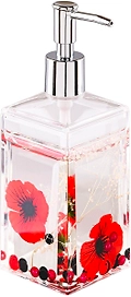 Дозатор для жидкого мыла Verran Vermilion прозрачный