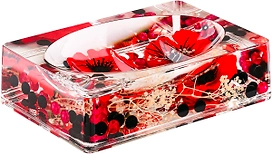 Мыльница Verran Vermilion прозрачный