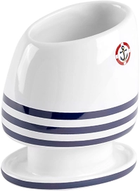 Стакан для зубных щеток Moroshka Maritime белый
