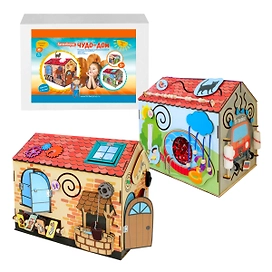 Бизиборд игровой ТИМБЕР чудо-дом