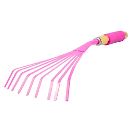 Грабли детские садовые веерные 42х15 см в ассортименте