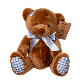 Игрушка медведь коричневый  20 см