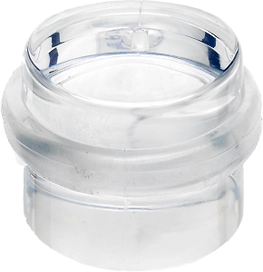 Стопор напольный для двери HETTICH прозрачный D38Х30 мм