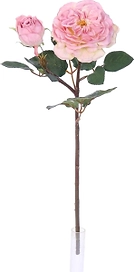 Искусственный цветок Роза английская розово-фиолетовая 49 см