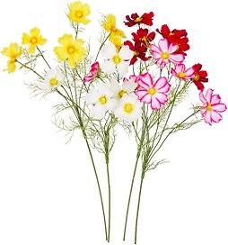 Искусственный цветок Космея 65 см в ассортименте